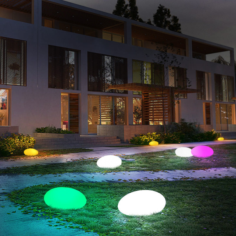 Colorful Outdoor Solar Lamp Stones