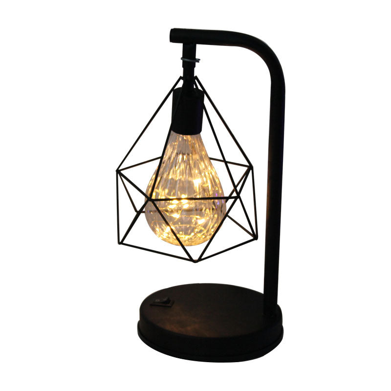Decorative Wrought Iron LED Desk Lamp