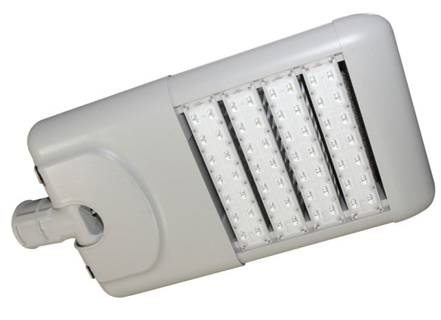 120w LED Roadway Light, 250W HPS/MH Equal, 10570 lumens, 5000 Kelvin, 120-277v, 75 CRI, 88 lm/w, 5yr Warranty, MELR120U350 | Phos Light