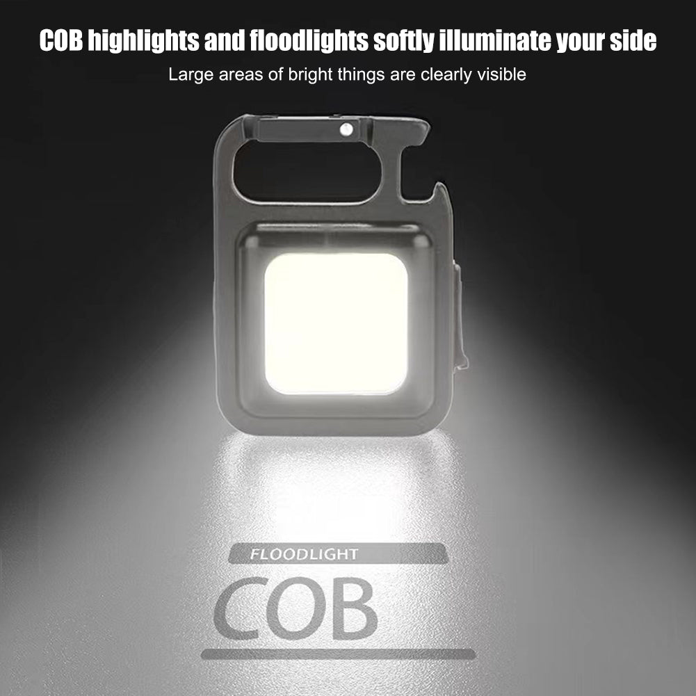 COB Multifunction Keychain LED Light