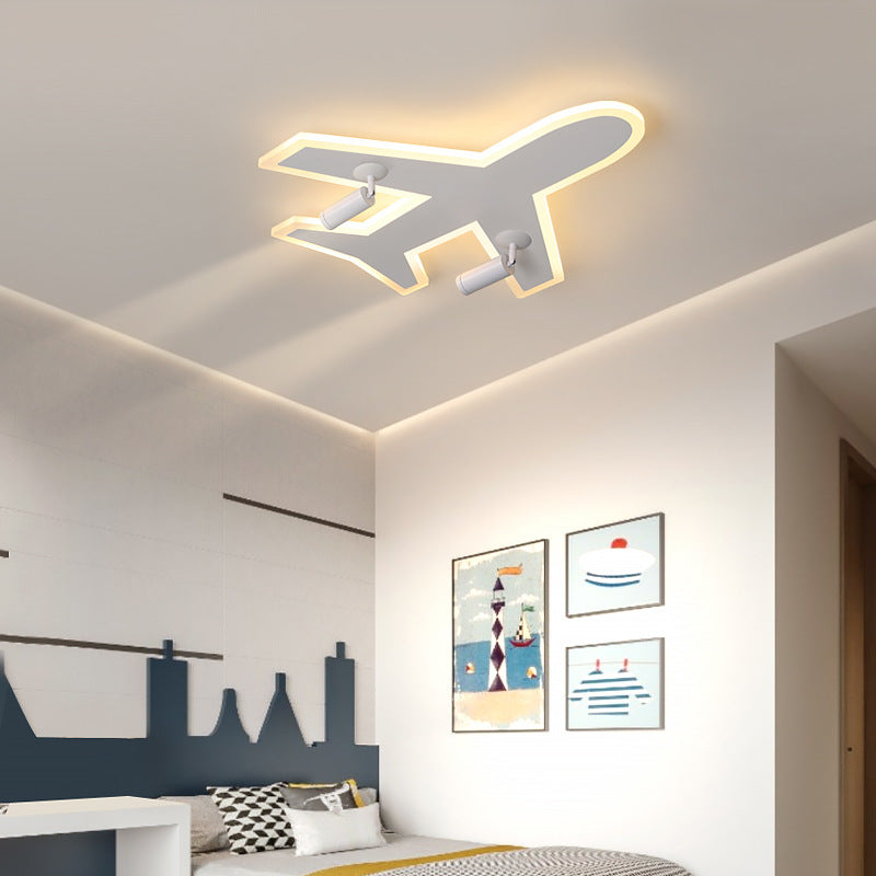 Phos Light Children's Bedroom Airplane Ceiling Light