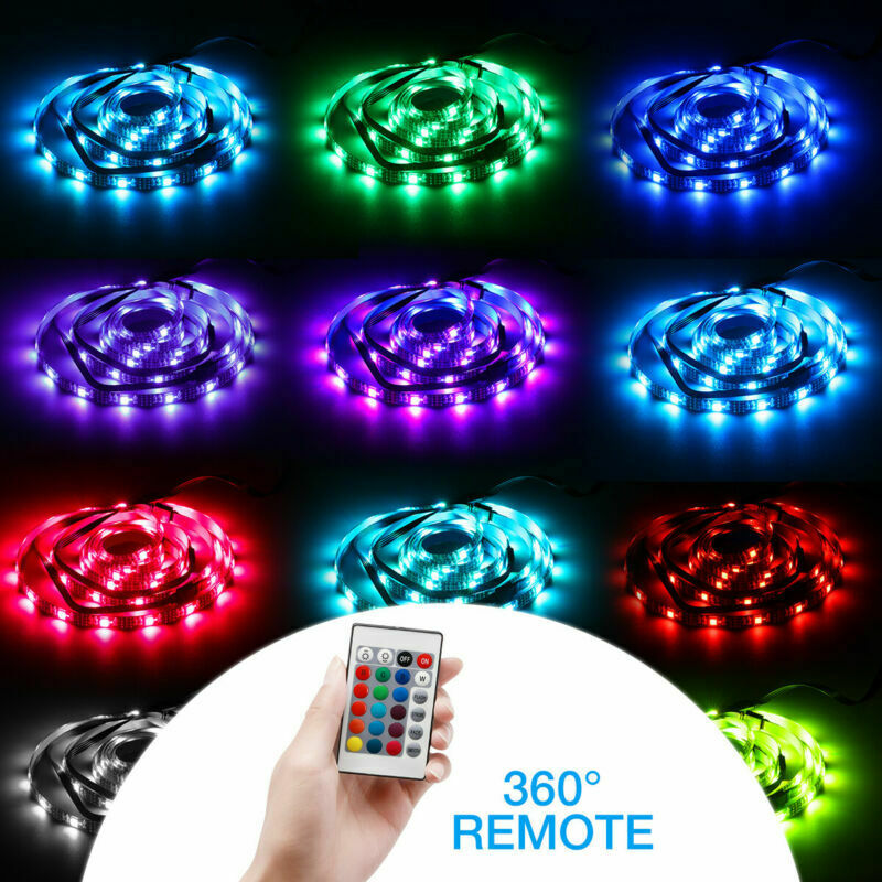 RGB LED Strip Background Light Remote Kit - Phos Light