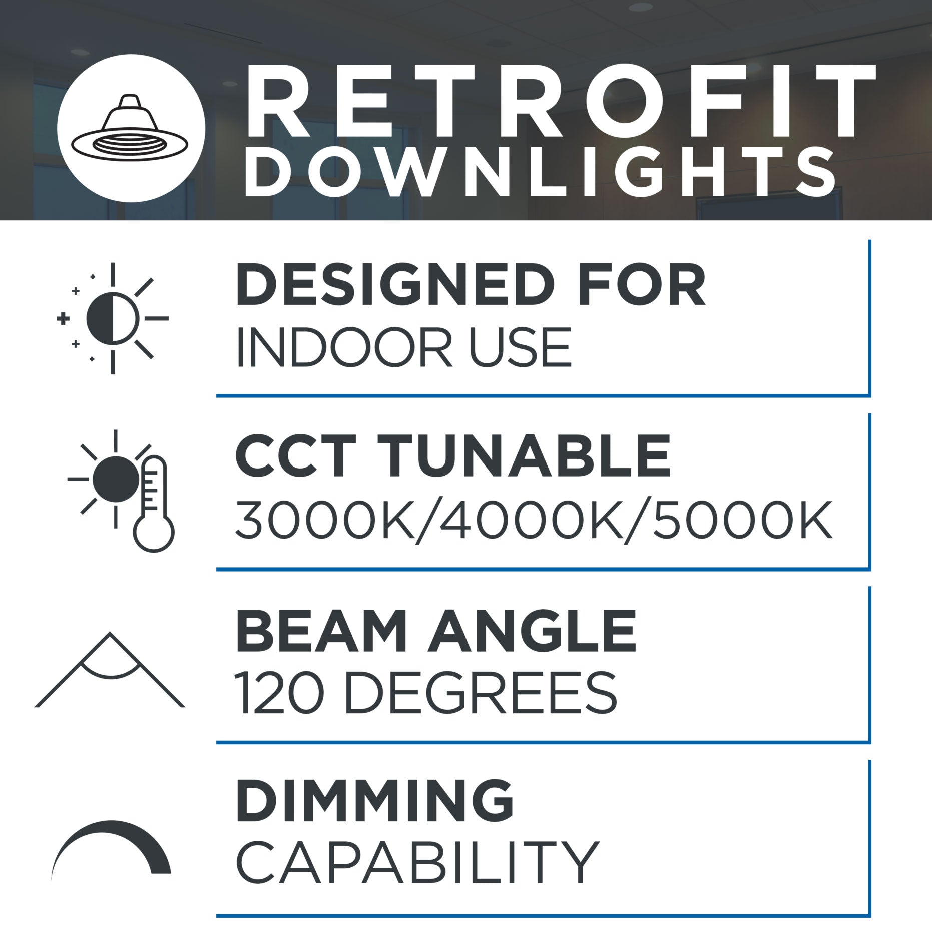 9-Watt 4in. CCT Selectable Slim Recessed LED Downlight 650 Lumens 9-Watt 4in. CCT Selectable Slim Recessed LED Phos Light Downlight 650 Lumens